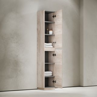 Шкаф-пенал напольный Sancos Libra Floor PLB35FEG 35 см дуб галифакс натуральный